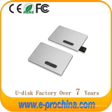 Hot Custom Logo Metal USB Flash Drive Credit Card USB